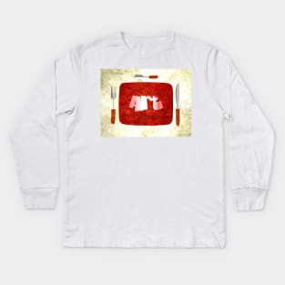 Bon Appetit Kids Long Sleeve T-Shirt